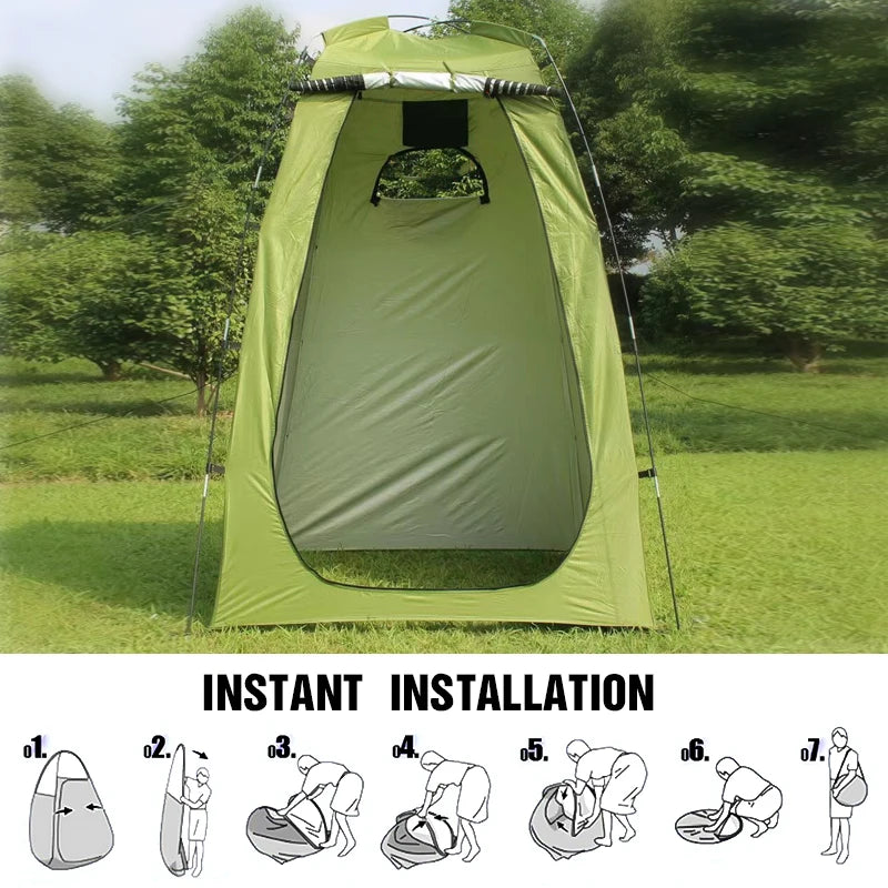 Waterproof Portable Privacy Shelter — Camping Shower & Changing Tent