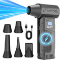 Wireless Jet Air Blower — Brushless Motor LED Digital Display