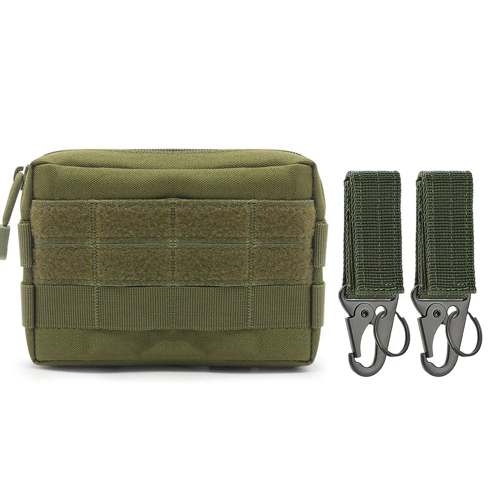 Tactical MOLLE Waist Pouch — EDC Outdoor Utility Bag