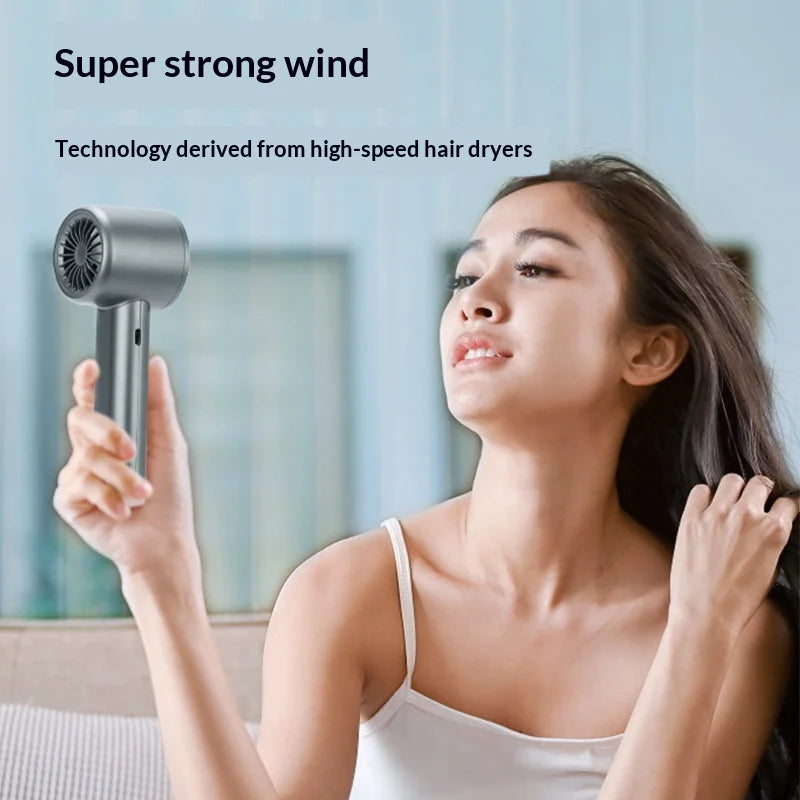 Portable USB Handheld Fan — Rechargeable 3-Speed Mini Cooler