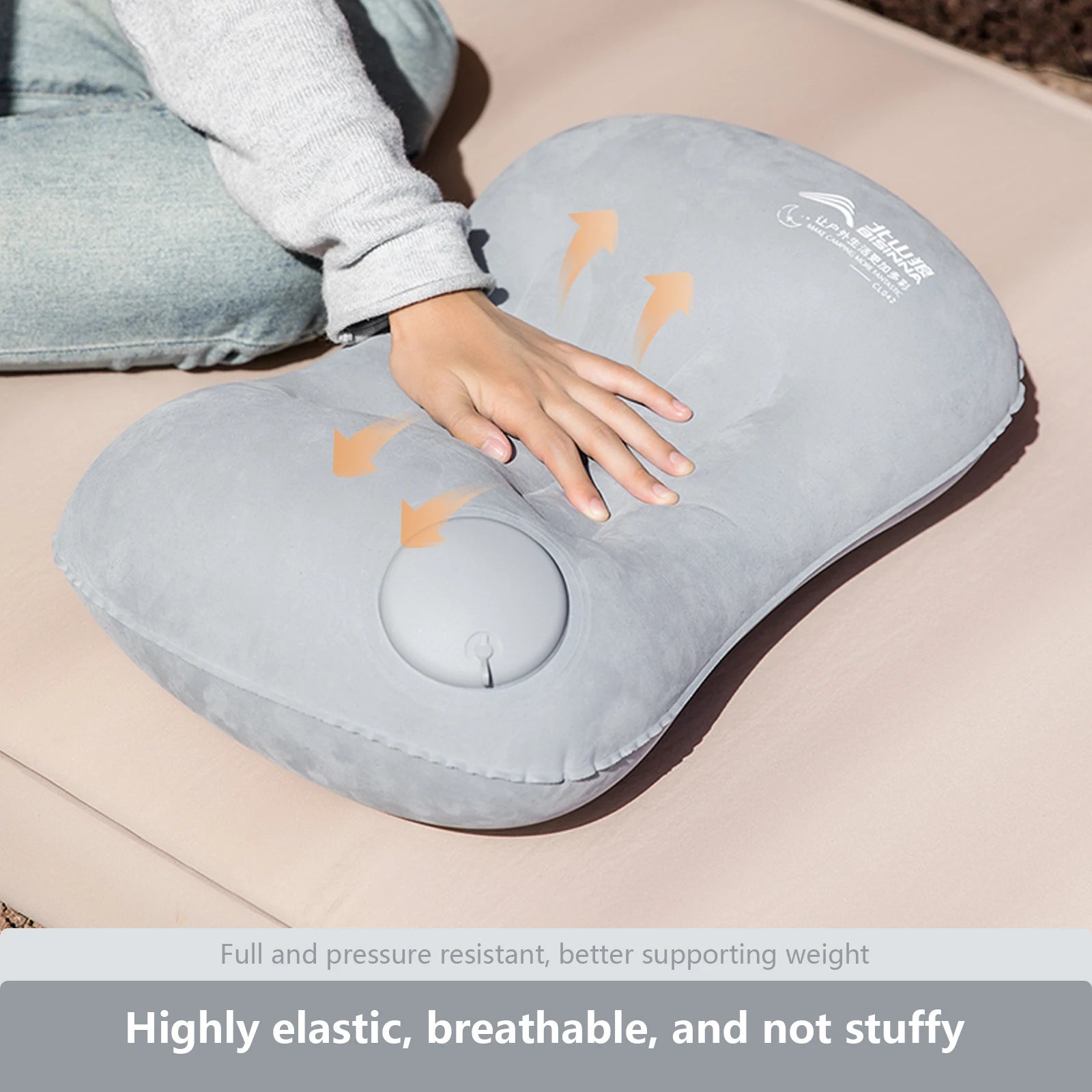 Ultralight Inflatable Camping Pillow — Compact Neck & Lumbar Support