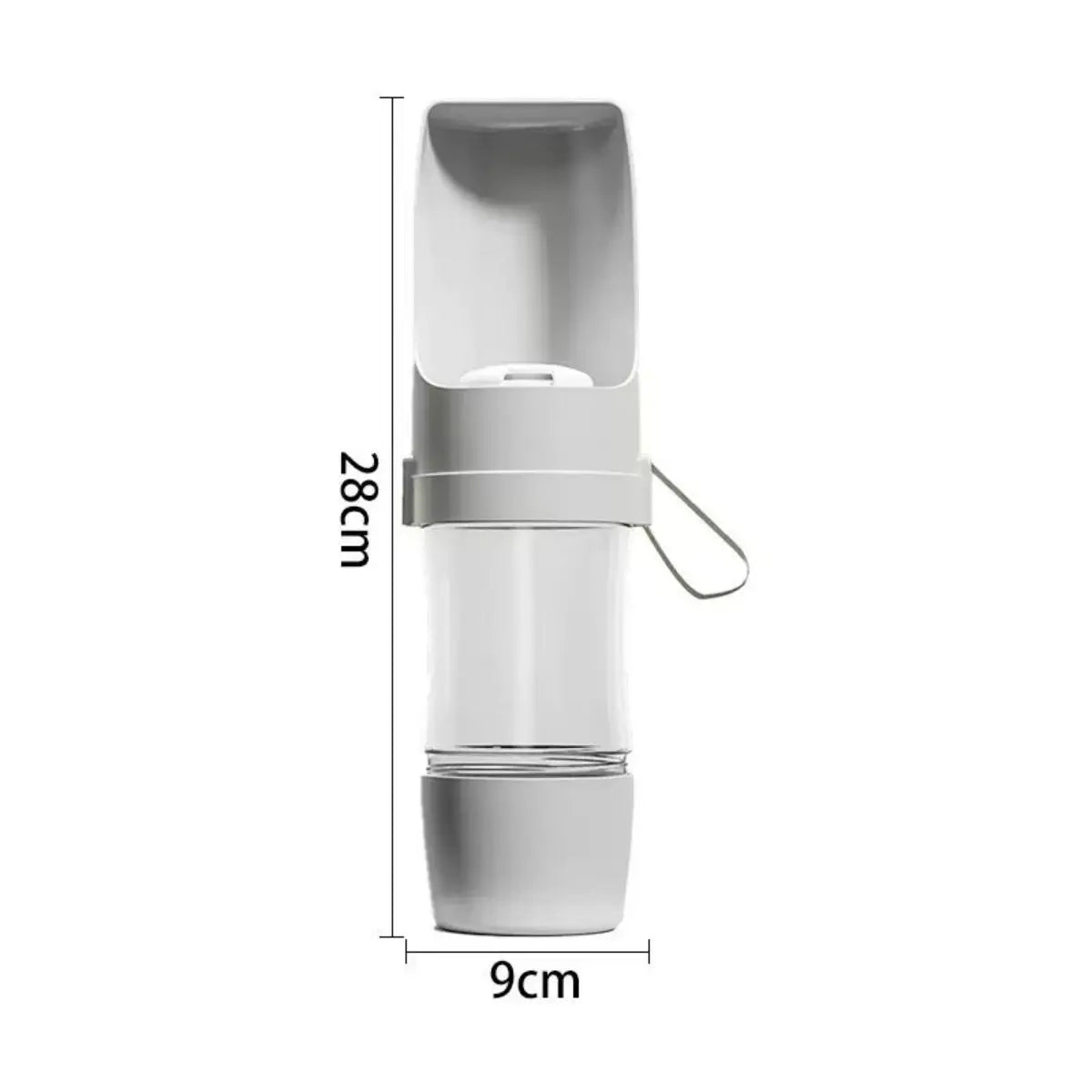 2-in-1 Pet Travel Bottle — Food & Water On-the-Go