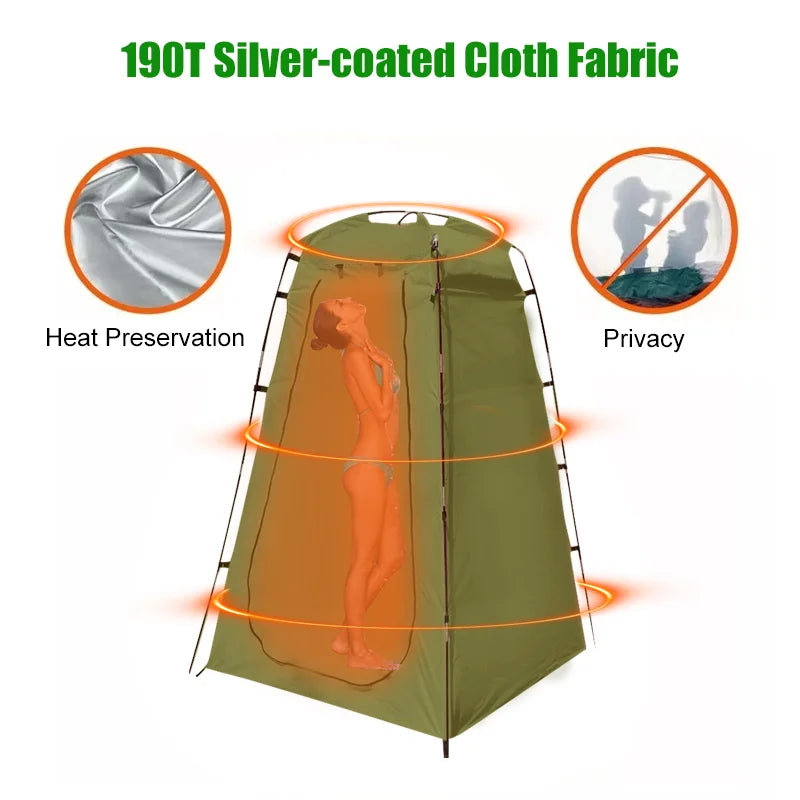 Waterproof Portable Privacy Shelter — Camping Shower & Changing Tent