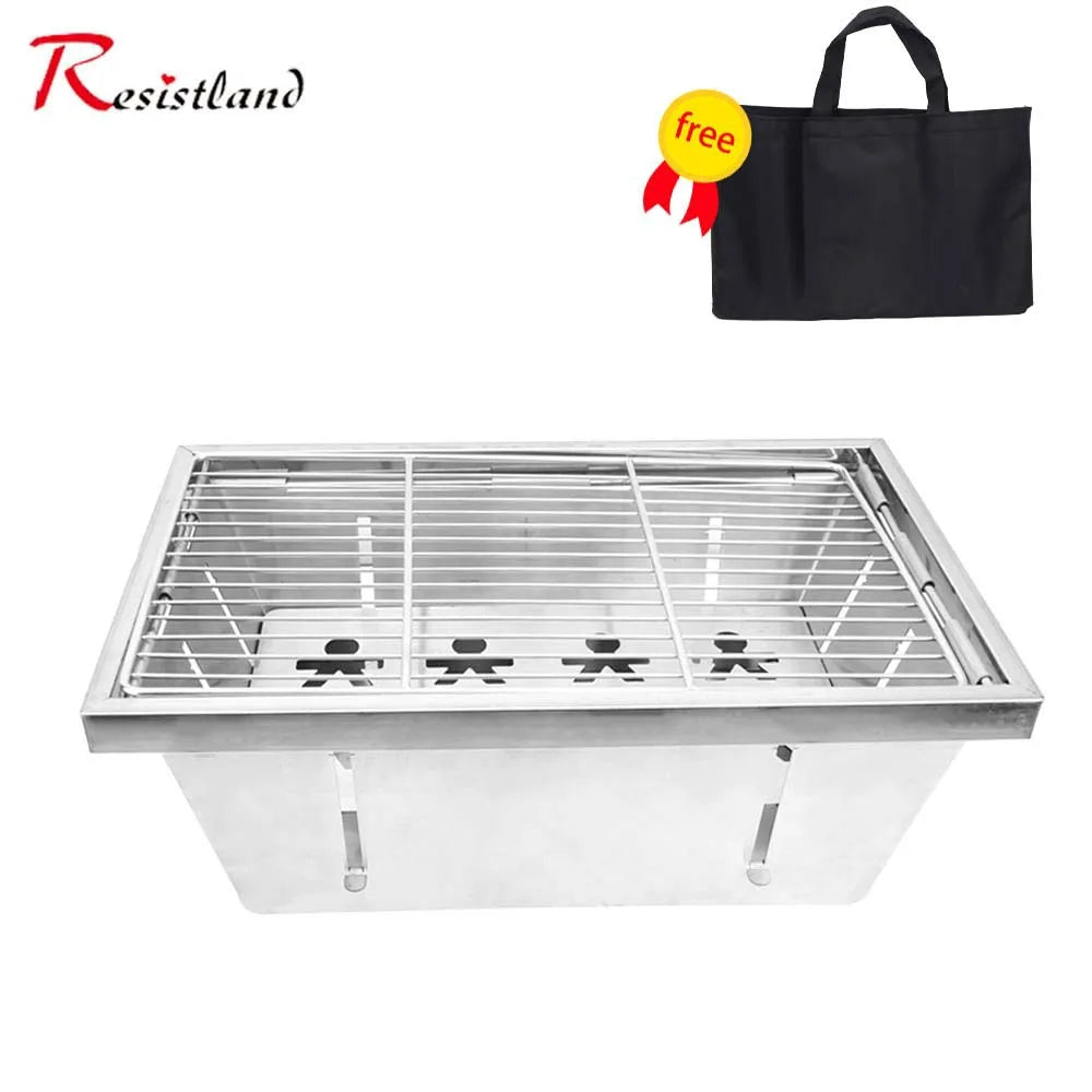 Portable Folding Camp Kitchen Table — IGT Gas Stove Compatible