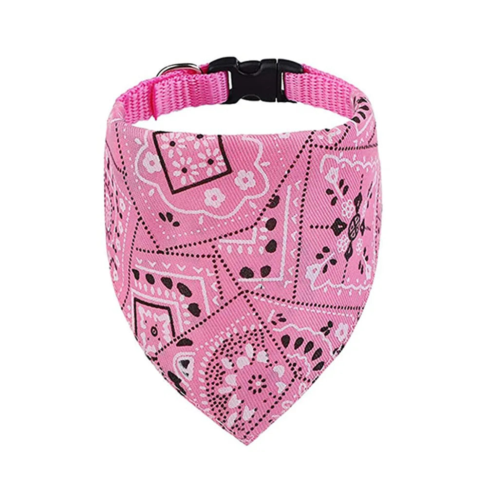 Aesthetic Pet Bandana Collar — 20+ Colors, All Sizes